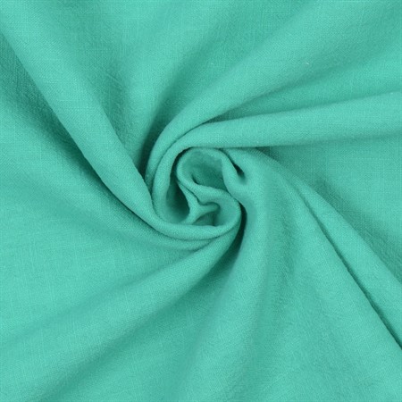 emerald mjukt stentvättat linnetyg till kläder