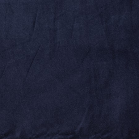 mörkblå Oeko-tex sammetstyg i bomull till kläder och gardiner