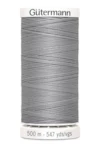 Sytråd polyester gutermann 500m 038 grå