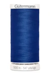 Sytråd polyester gutermann 500m 214 blå