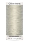 Sytråd polyester gutermann 500m 299 ljusbeige