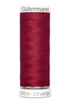 Sytråd polyester gutermann 500m 384 röd