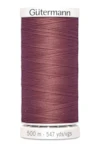 Sytråd polyester gutermann 500m 474 gammelrosa