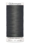 Sytråd polyester gutermann 500m 702 stålgrå