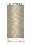 Sytråd polyester gutermann 500m 722 natur