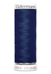 Sytråd polyester gutermann 200m 013 mörkblå