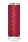 Sytråd polyester gutermann 200m 026 krappröd