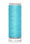 Sytråd polyester gutermann 200m 028 ljus turkos