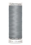 Sytråd polyester gutermann 200m 040 grå