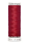 Sytråd polyester gutermann 200m 046 röd