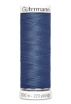 Sytråd polyester gutermann 200m 068 jeansblå