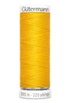 Sytråd polyester gutermann 200m 106 mörkgul