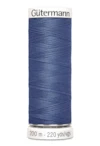 Sytråd polyester gutermann 200m 112 mellanblå