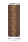 Sytråd polyester gutermann 200m 124 ljusbrun