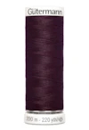 Sytråd polyester gutermann 200m 130 vinröd