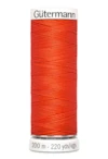 Sytråd polyester gutermann 200m 155 orangeröd