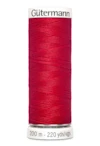 Sytråd polyester gutermann 200m 156 röd