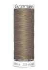 Sytråd polyester gutermann 200m 160 mörk natur