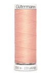 Sytråd polyester gutermann 200m 165 ljus aprikos