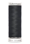 Sytråd polyester gutermann 200m 190 svartbrun