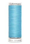 Sytråd polyester gutermann 200m 196 ljusblå