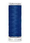 Sytråd polyester gutermann 200m 214 blå