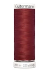 Sytråd polyester gutermann 200m 221 mörk roströd