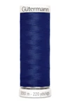 Sytråd polyester gutermann 200m 232 blå