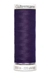 Sytråd polyester gutermann 200m 257 mörk plommonlila