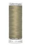 Sytråd polyester gutermann 200m 258 ljus khakigrön