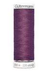 Sytråd polyester gutermann 200m 259 lilarosa