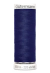 Sytråd polyester gutermann 200m 309 mörkblå