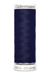 Sytråd polyester gutermann 200m 324 mörklila