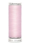 Sytråd polyester gutermann 200m 372 ljusrosa