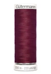 Sytråd polyester gutermann 200m 375 vinröd