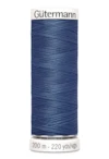 Sytråd polyester gutermann 200m 435 mellanblå