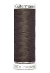 Sytråd polyester gutermann 200m 480 brun