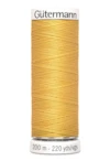 Sytråd polyester gutermann 200m 488 guldgul