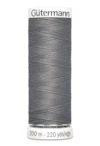 Sytråd polyester gutermann 200m 496 grå