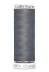 Sytråd polyester gutermann 200m 497 mörkgrå