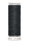 Sytråd polyester gutermann 200m 542 mörkgrå