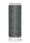 Sytråd polyester gutermann 200m 635 mörkgrå