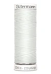 Sytråd polyester gutermann 200m 643 vitgrå