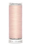 Sytråd polyester gutermann 200m 658 ljusbeige