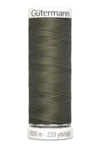 Sytråd polyester gutermann 200m 676 gröngrå