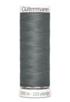 Sytråd polyester gutermann 200m 701 mörkgrå