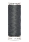 Sytråd polyester gutermann 200m 702 mörkgrå