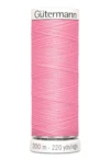 Sytråd polyester gutermann 200m 758 rosa