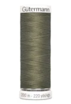 Sytråd polyester gutermann 200m 825 gröngrå