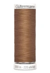 Sytråd polyester gutermann 200m 842 ljusbrun